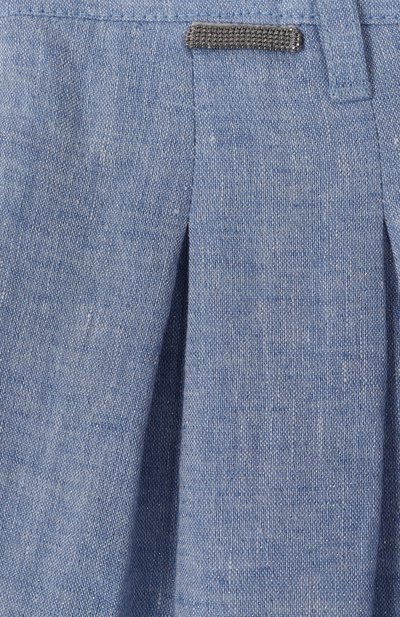 Льняные шорты BRUNELLO CUCINELLI, арт. BH547S285A, фото 3