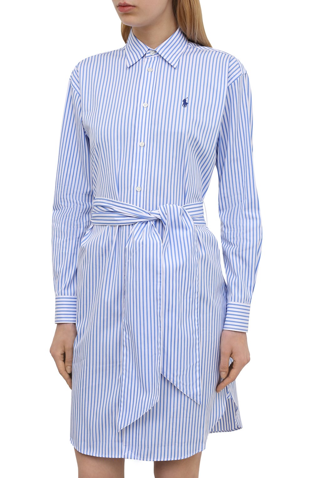 Хлопковое платье POLO RALPH LAUREN, арт. 211781122, фото 3