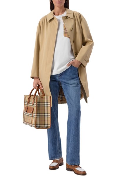 Хлопковая футболка BURBERRY, арт. 8103971, фото 2