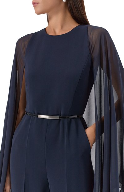 Комбинезон MAX MARA STUDIO темно-синего цвета по цене 115500 руб., арт. VERTICE, фото 5 Комбинезон MAX MARA STUDIO, арт. VERTICE, фото 5