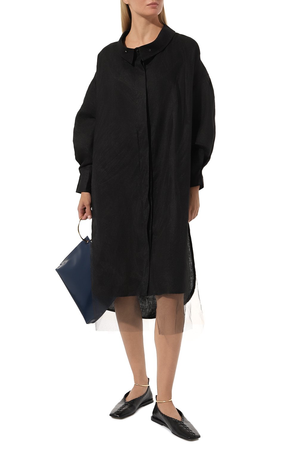 Платье изо льна и хлопка MIDGARD PARIS, арт. B42701, фото 2