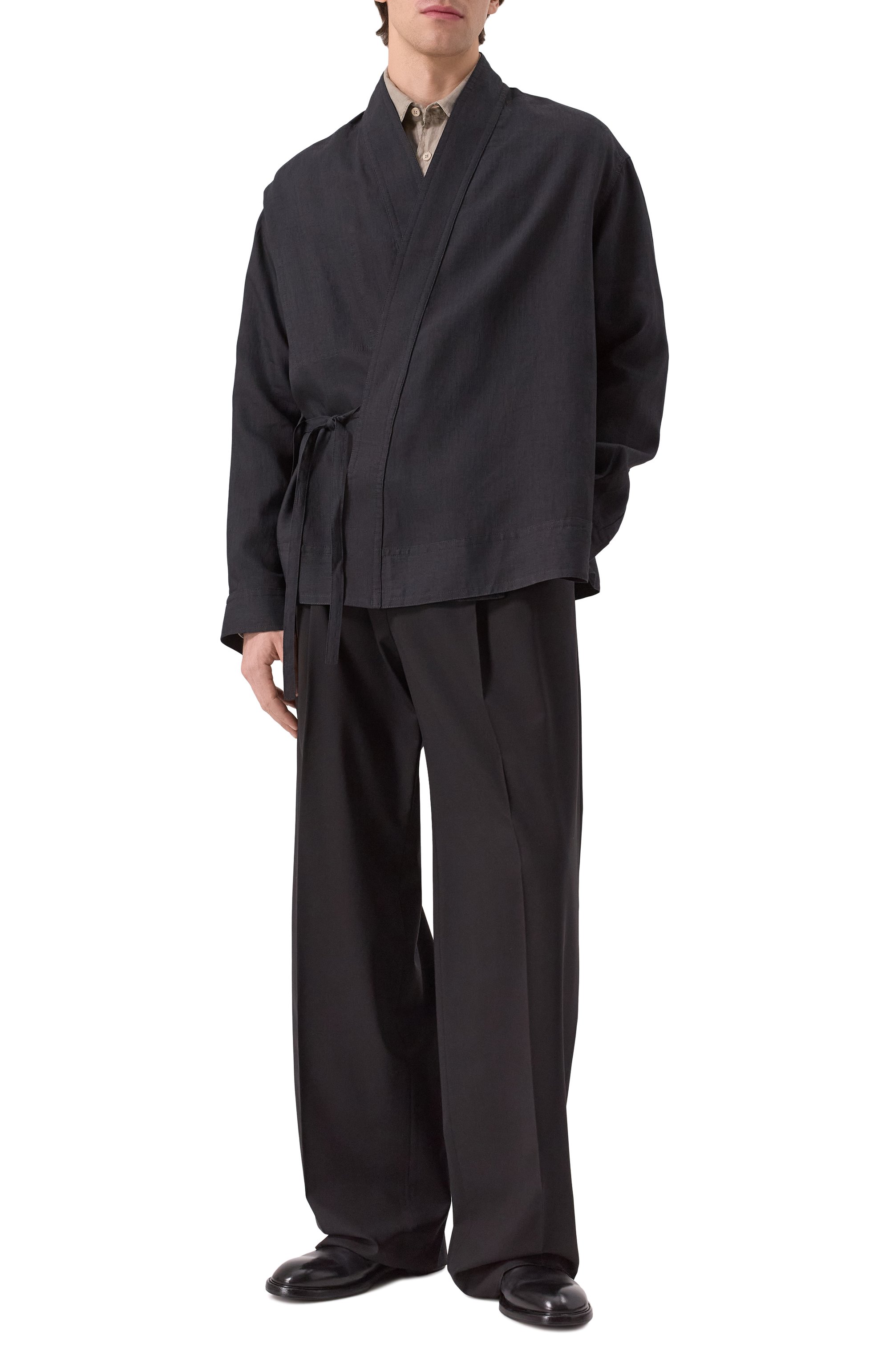 Рубашка изо льна и вискозы MORDECAI, арт. 25E96MXR24W2, фото 2