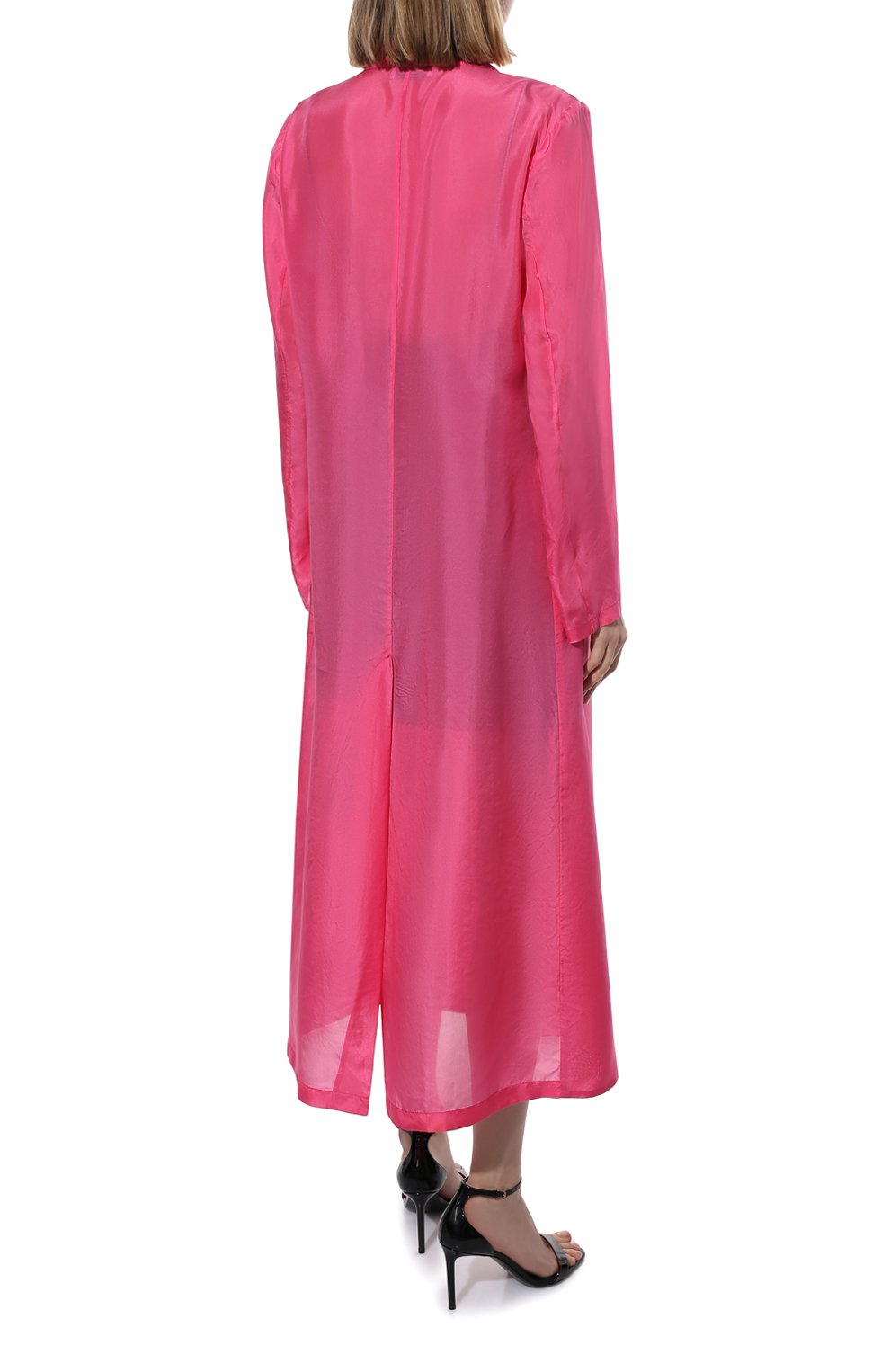 Шелковый плащ DRIES VAN NOTEN, арт. 221-030446-4170, фото 4