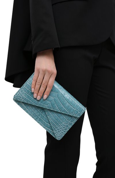 Клатч из кожи крокодила BOTTEGA VENETA, арт. 115776/VI0GJ, фото 2
