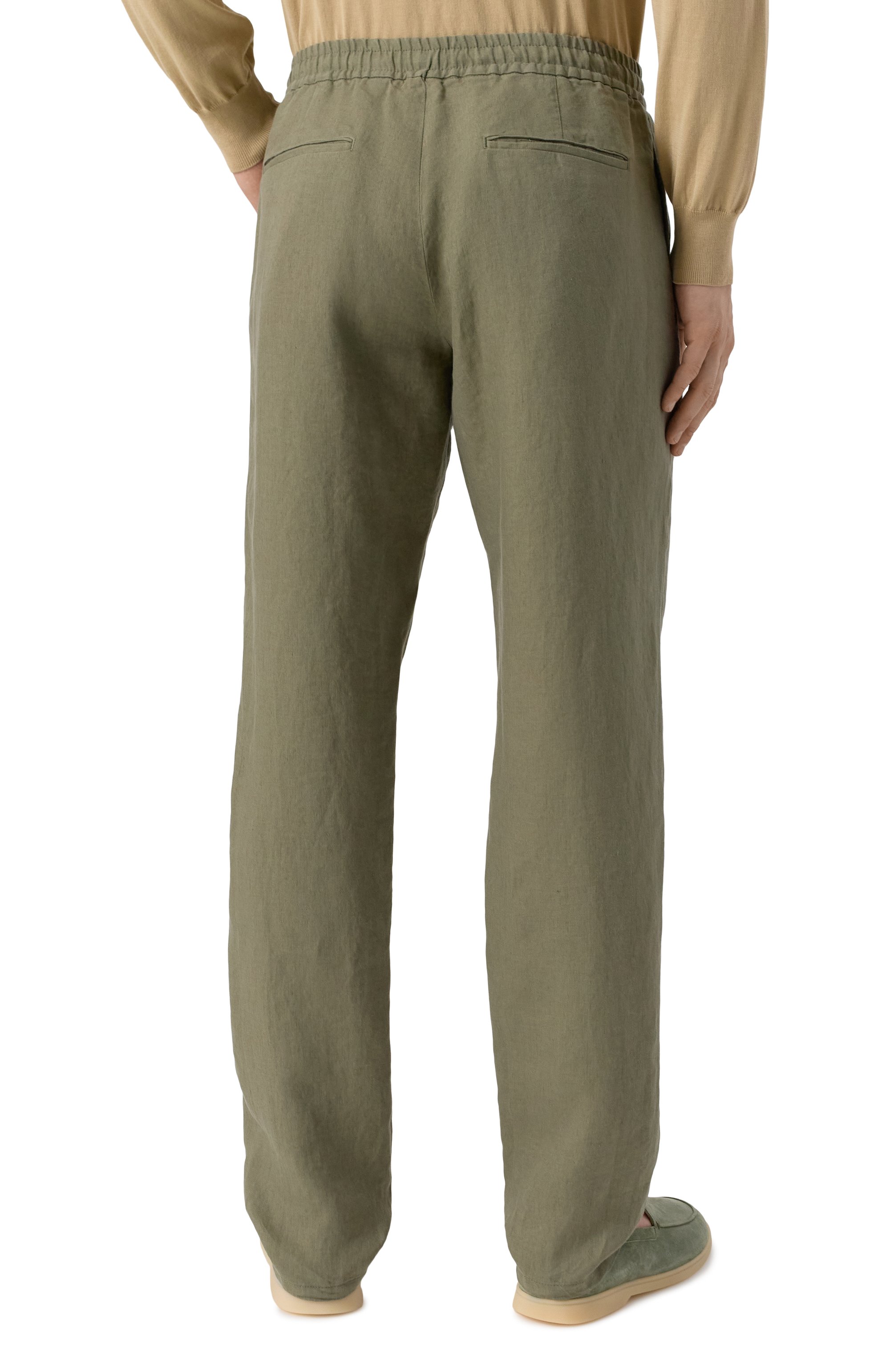 Льняные брюки CANALI, арт. V7003/AE05539, фото 4