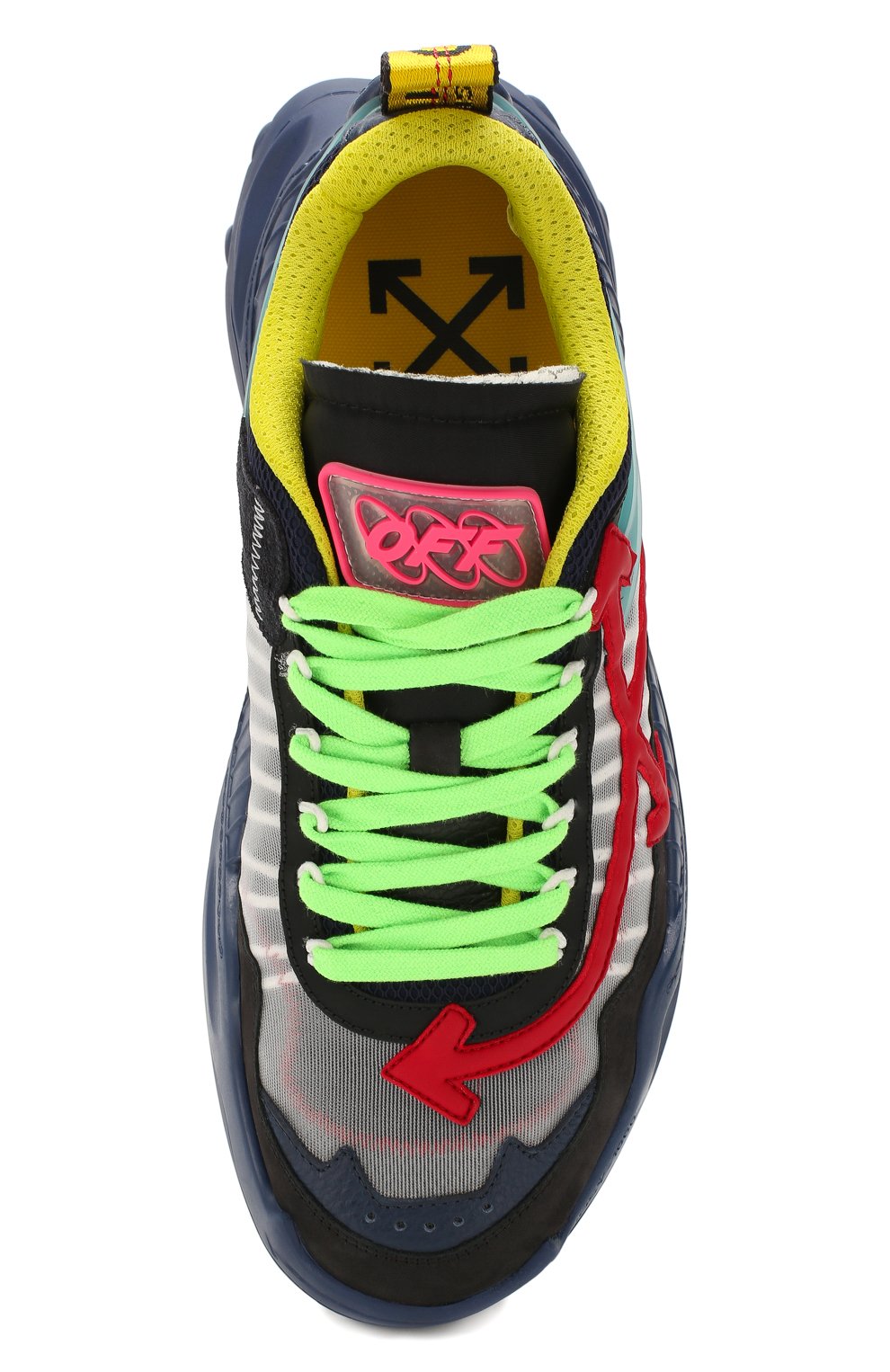 Комбинированные кроссовки odsy-1000 OFF-WHITE, арт. 0MIA139F198000403020, фото 5