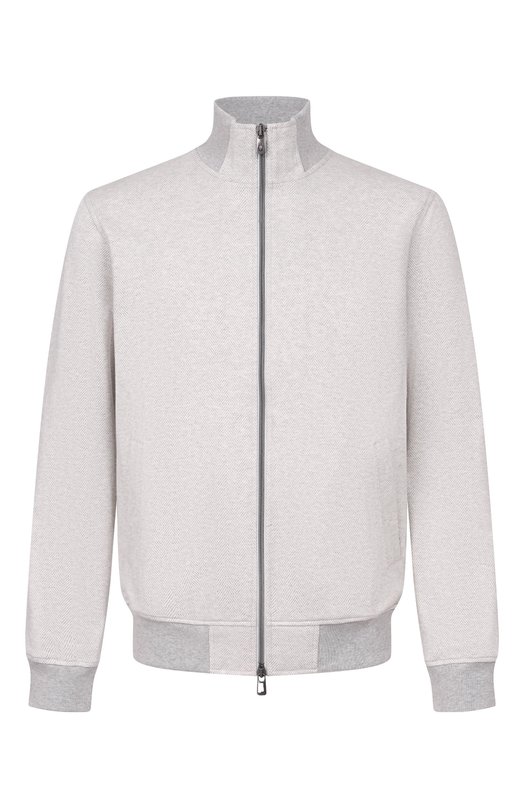 Хлопковая толстовка Capobianco 20M460.JC00._001 Серый 20M460.JC00._001