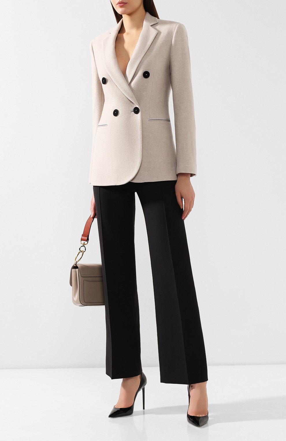 Кашемировый жакет GIORGIO ARMANI кремового цвета по цене 417500 руб., арт. 9WHGG0BE/T0020, фото 2 Кашемировый жакет GIORGIO ARMANI, арт. 9WHGG0BE/T0020, фото 2