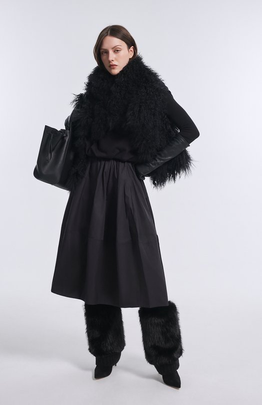 Хлопковый топ Dries Van Noten 131110/3611 Чёрный  131110/3611 Фото 6