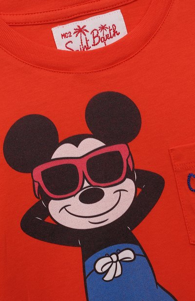 Хлопковая футболка MC2 SAINT BARTH, арт. STBK EDDY/EDD0001/ECHL81, фото 3