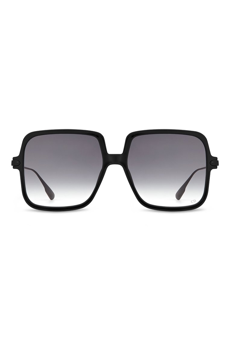 Женские солнцезащитные очки DIOR EYEWEAR черного цвета, арт. LINK18079O | Фото 1 (Тип очков: С/з; Региональные ограничения белый список (Axapta Mercury): RU, Не проставлено; Нос: Не проставлено; Оптика Гендер: оптика-женское)