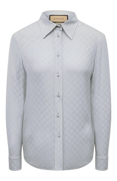 Женская шелковая рубашка GUCCI, арт. 661738 ZAAZQ