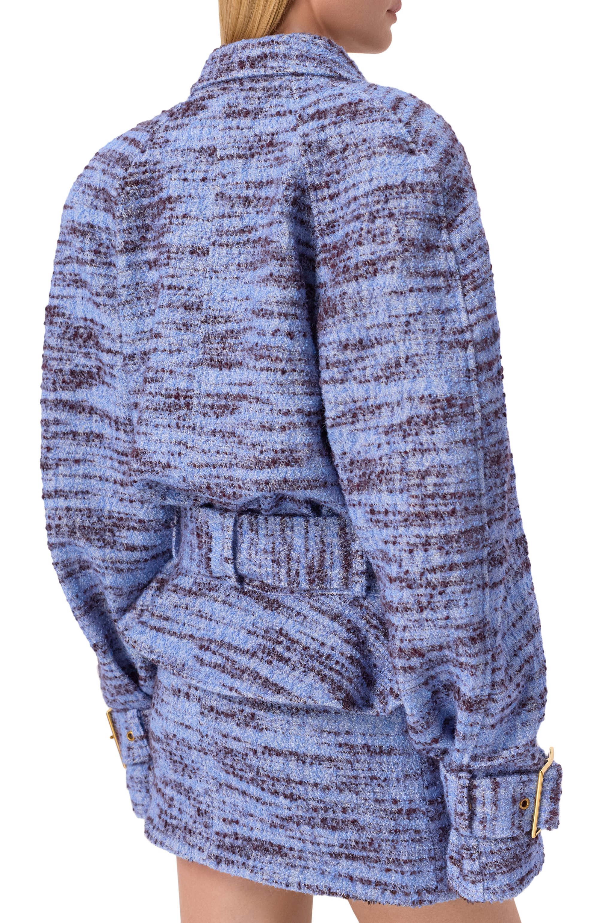 Твидовое полупальто ROWEN ROSE, арт. C0AT_RR164_XS/TWEED, фото 4