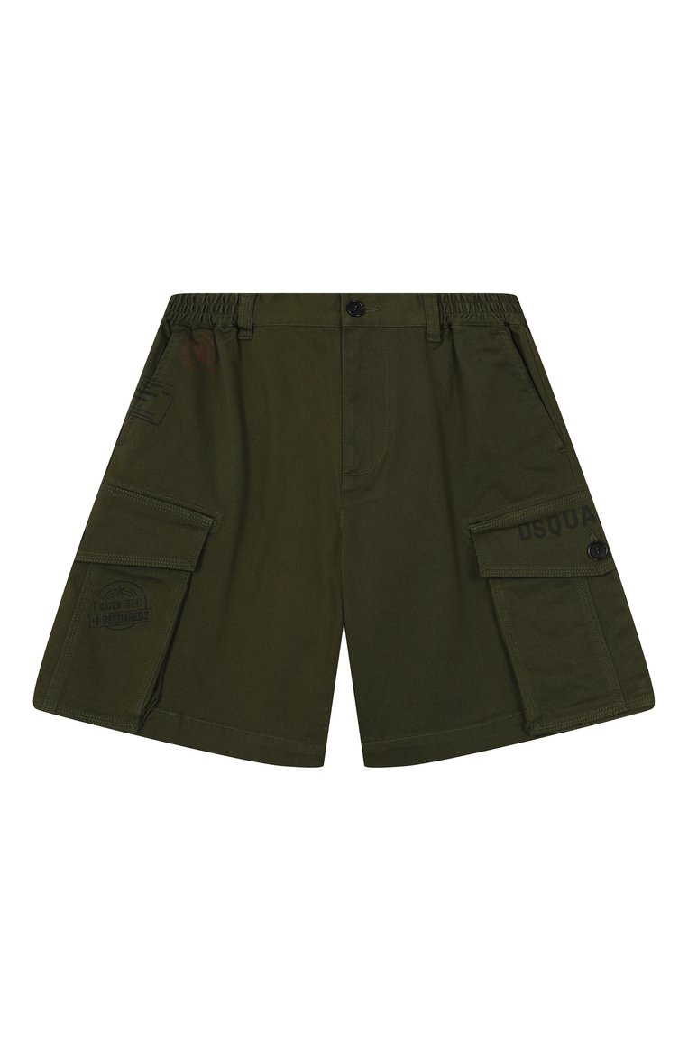 Хлопковые шорты-карго DSQUARED2, арт. DQ2773/D0093, фото 1
