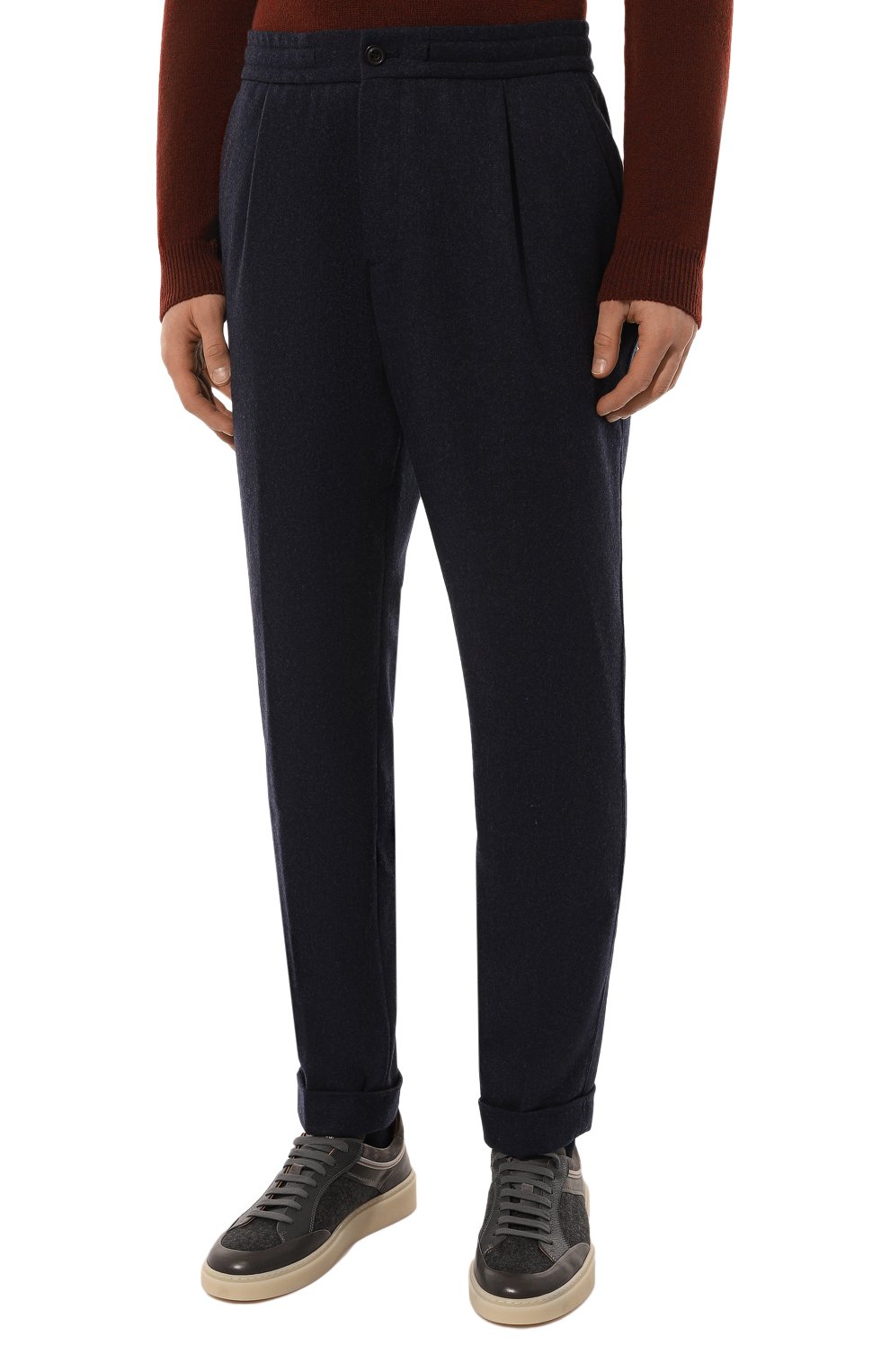 Брюки PAUL&SHARK темно-синего цвета по цене 33000 руб., арт. 14314077, фото 3 Брюки PAUL&SHARK, арт. 14314077, фото 3