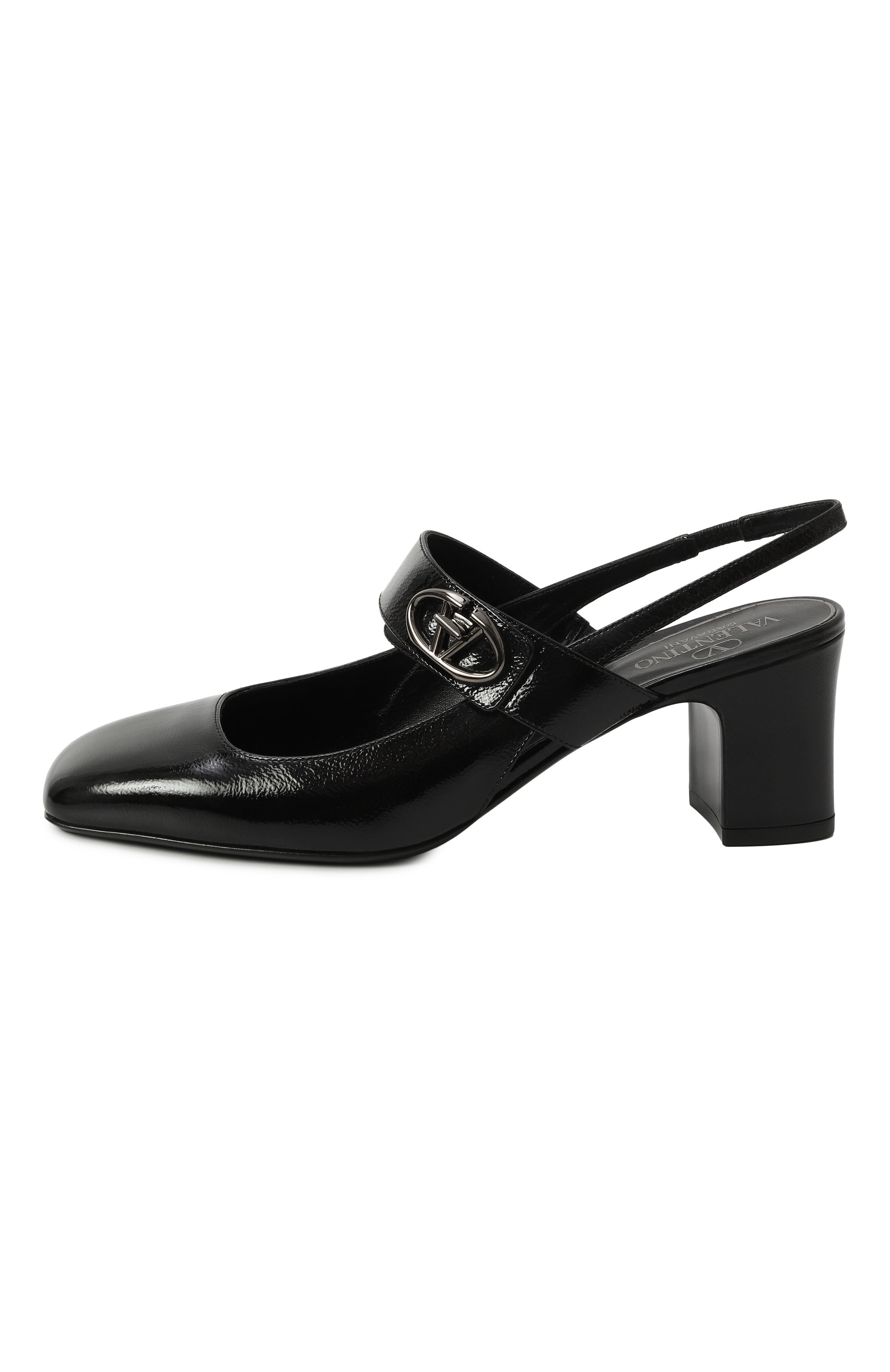 Кожаные туфли vlogo locker VALENTINO, арт. 5W2S0JY1/IZM, фото 4