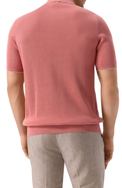 Хлопковое поло BRUNELLO CUCINELLI, арт. M29400005, фото 4