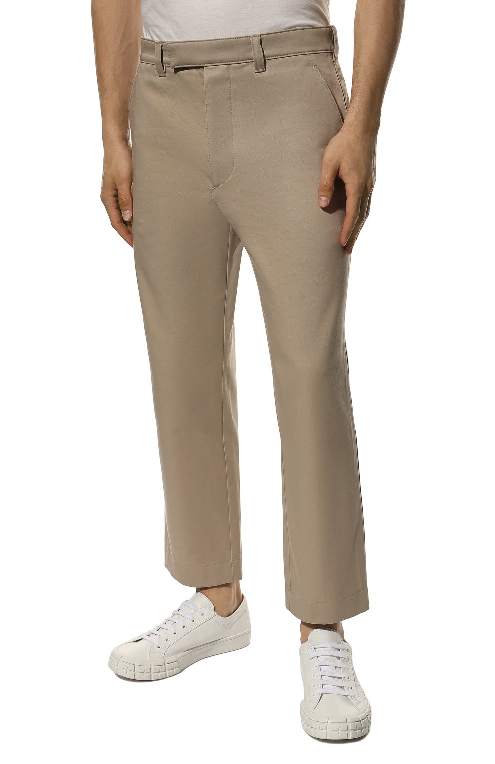 Хлопковые брюки PRADA, арт. SPH120-1YOK-F0F24-211, фото 3