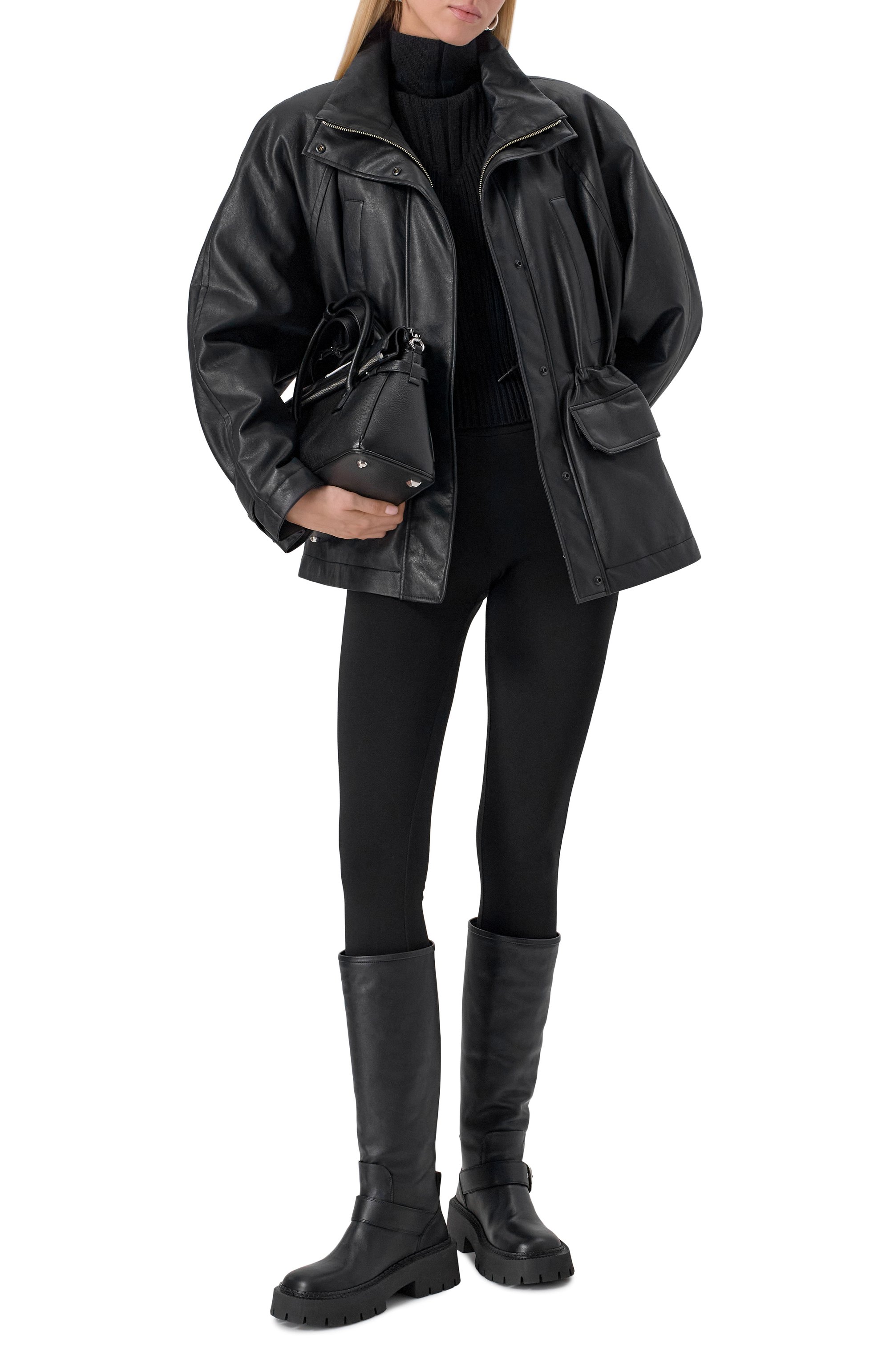 Кожаные сапоги h04 bob VIC MATIE, арт. 1H4414D_H04B070101, фото 2