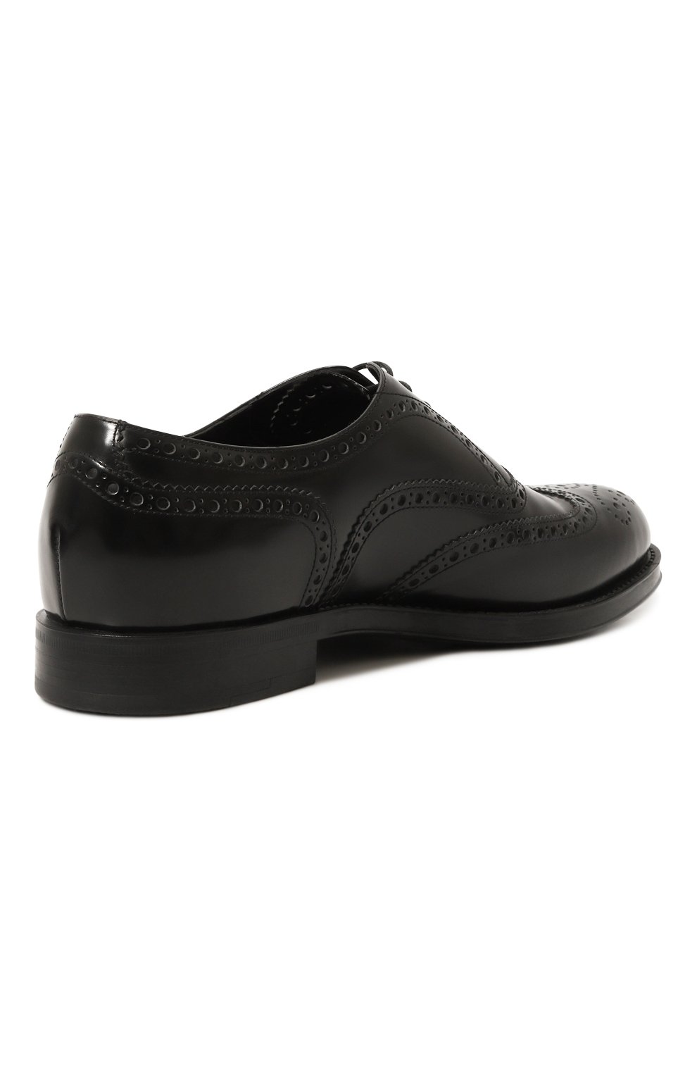 Кожаные оксфорды GIORGIO ARMANI черного цвета по цене 59950 руб., арт. X2C590/XF294, фото 5 Кожаные оксфорды GIORGIO ARMANI, арт. X2C590/XF294, фото 5
