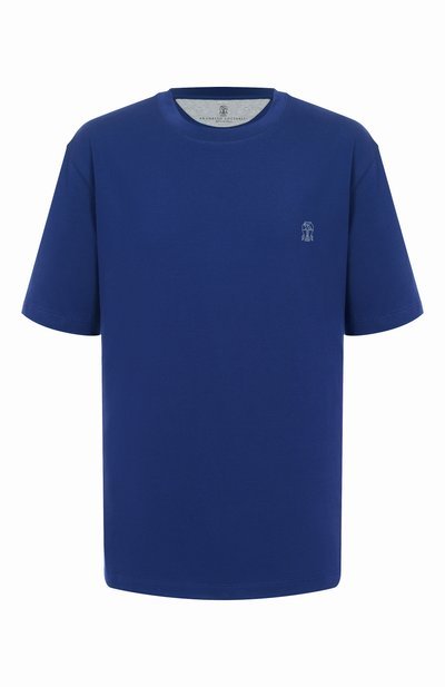 Мужская хлопковая футболка BRUNELLO CUCINELLI, арт. M0B138440