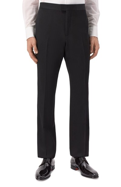 Шерстяные брюки BURBERRY, арт. 8101206, фото 3