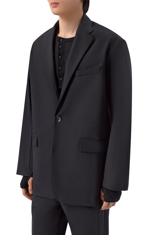 Однобортный пиджак Andrea Ya'aqov 26MITH55 Чёрный  26MITH55 Фото 3