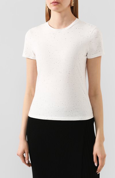 Хлопковая футболка THEORY, арт. K0224513, фото 3