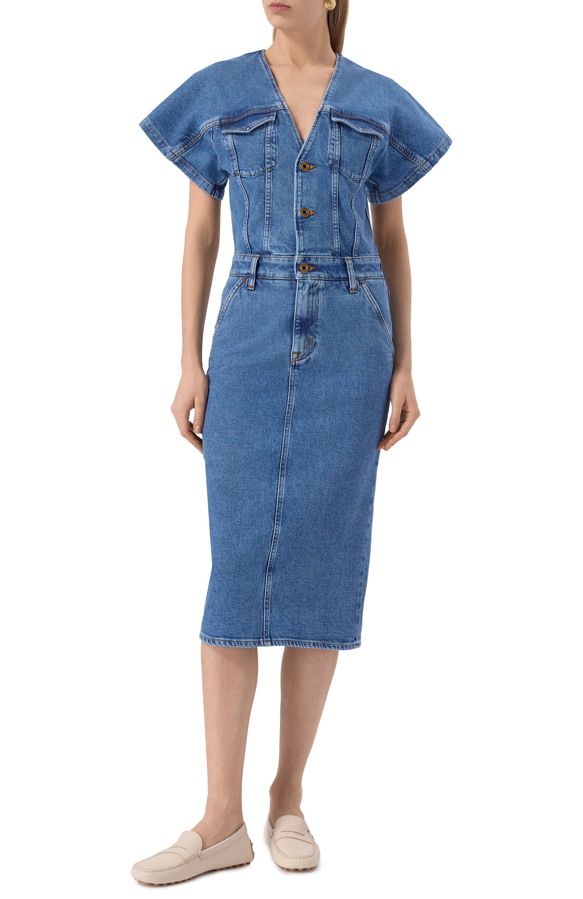 Джинсовое платье JACOB COHEN, арт. 25E P/JDM_V0039 000 S4258 V1, фото 3