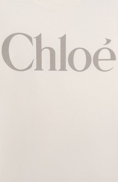 Хлопковый лонгслив CHLOÉ, арт. C21299, фото 3