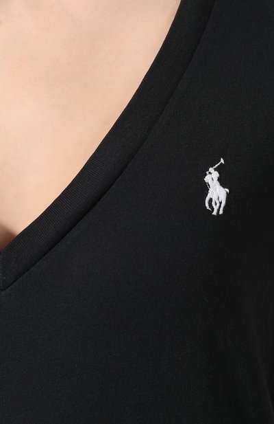 Хлопковая футболк а POLO RALPH LAUREN, арт. 211810419, фото 5