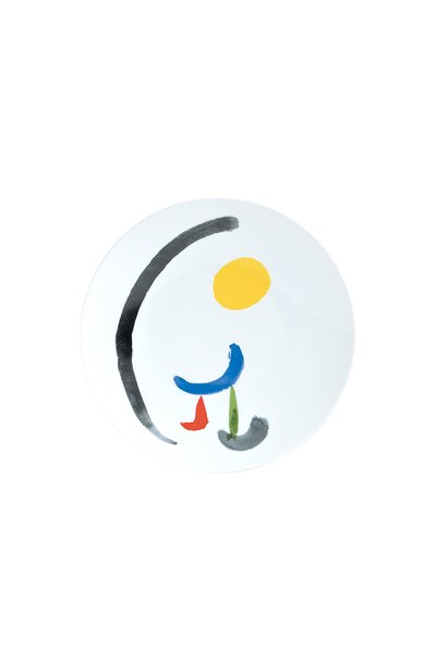 Набор из 6-ти салатных тарелок joan miro BERNARDAUD разноцветного цвета по цене 98750 руб., арт. 1844/2993, фото 5 Набор из 6-ти салатных тарелок joan miro BERNARDAUD, арт. 1844/2993, фото 5