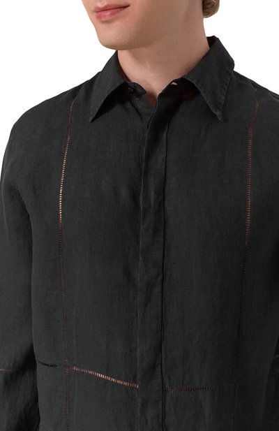 Льняная рубашка MVST, арт. G011/3626, фото 5