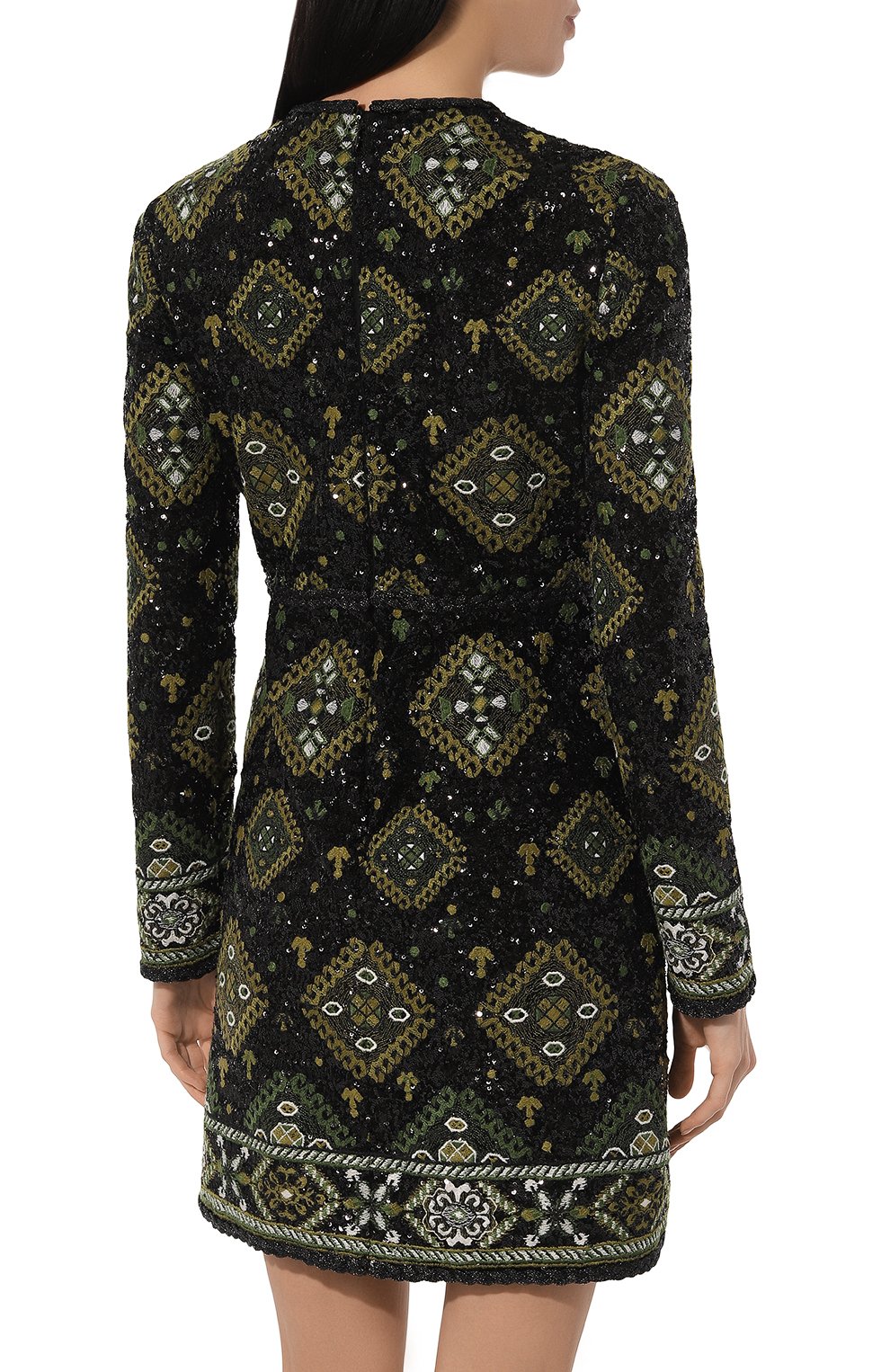 Платье с отделкой пайетками GIAMBATTISTA VALLI, арт. 24FWPVCA5057-29RIC, фото 4