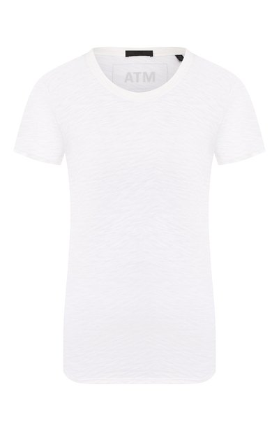 Хлопковая футболка ATM ANTHONY THOMAS MELILLO, арт. AW1145-FK, фото 1