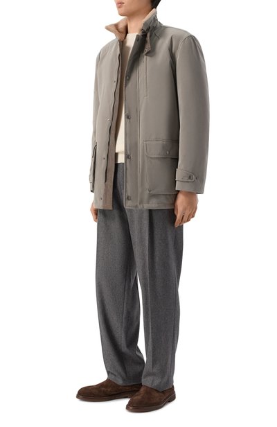 Куртка с подкладкой из ягненка BRUNELLO CUCINELLI, арт. MM4796013, фото 2