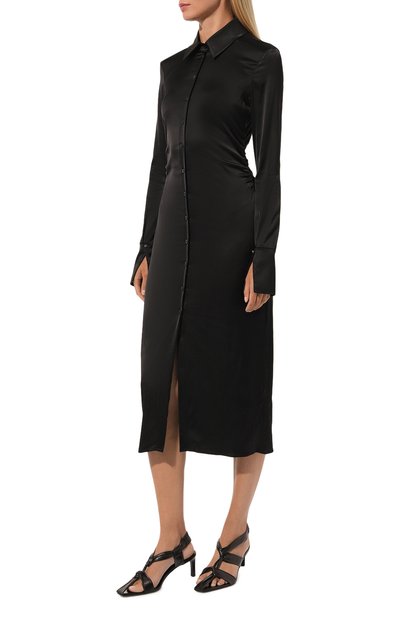 Атласное платье PATRIZIA PEPE, арт. 2A2584_A644, фото 3