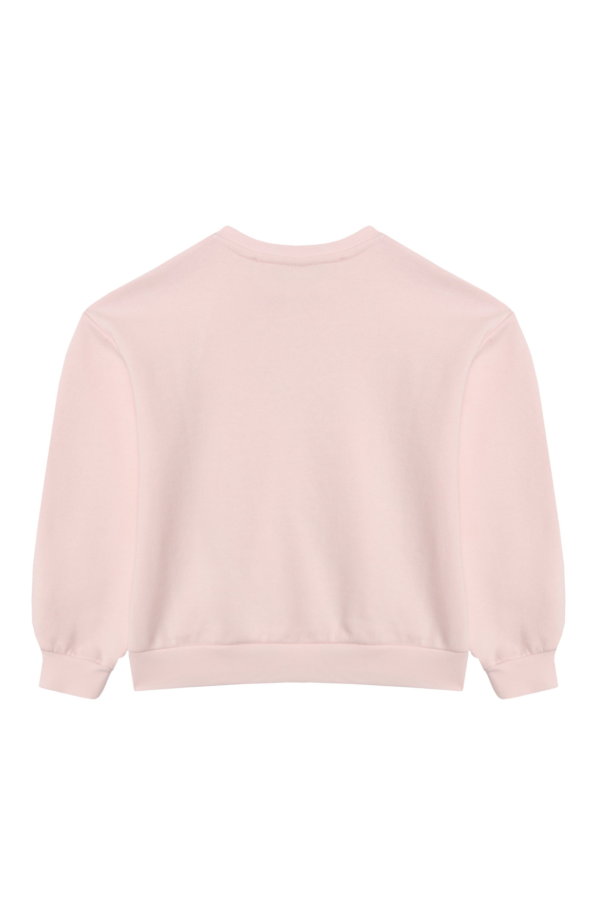 Хлопковый свитшот BLUMARINE, арт. BGFE001.0.FF010/3A-5A, фото 2