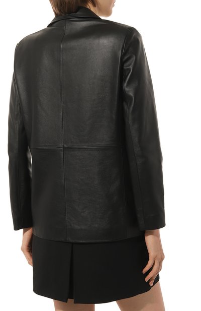 Кожаный жакет SIMONETTA RAVIZZA, арт. JA172L1, фото 4