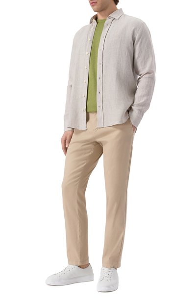 Брюки изо льна и хлопка BOGNER, арт. 18417335, фото 2