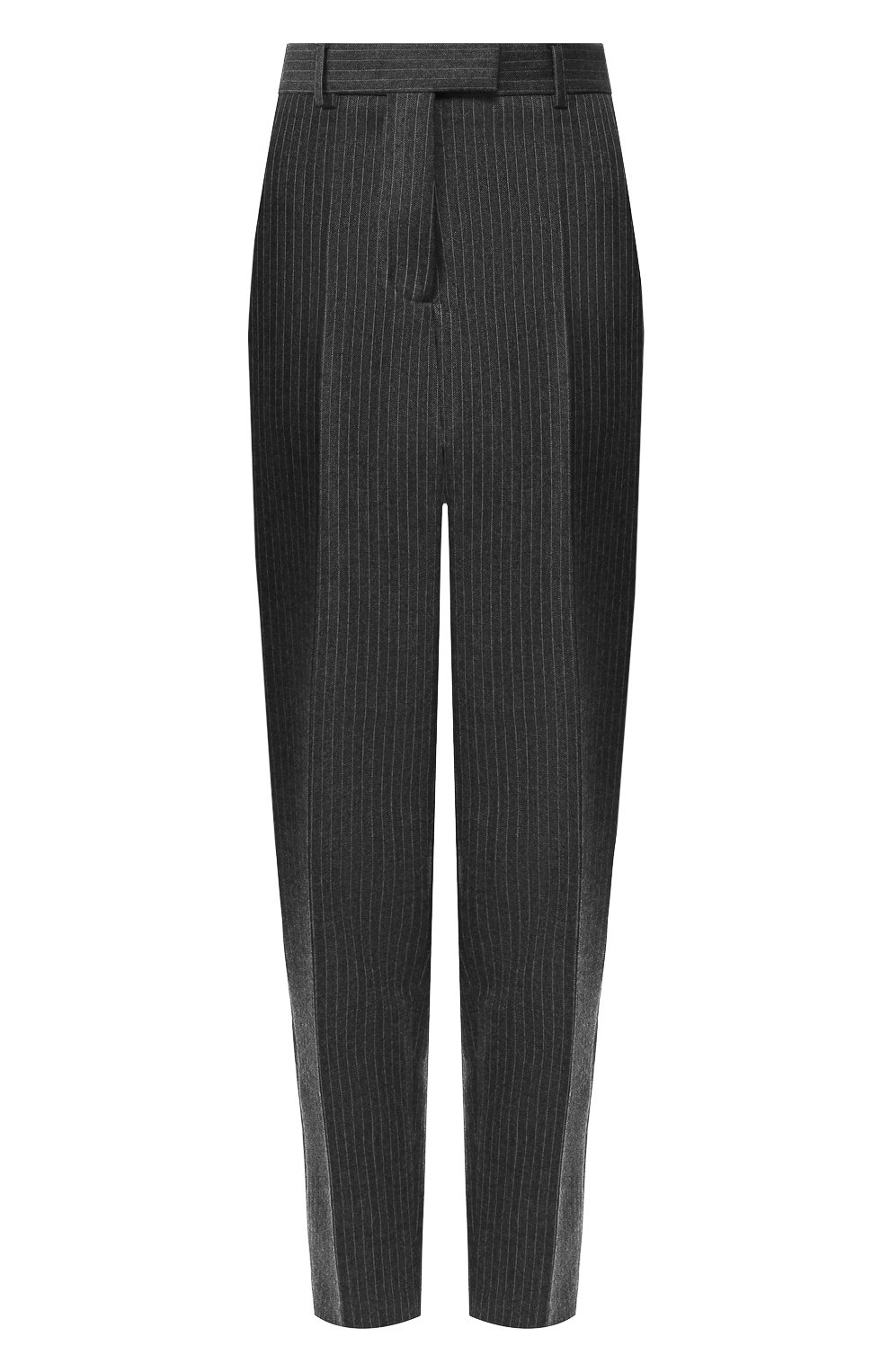 Шерстяные брюки DRIES VAN NOTEN серого цвета по цене 58250 руб., арт. 192-10933-8182, фото 1 Шерстяные брюки DRIES VAN NOTEN, арт. 192-10933-8182, фото 1