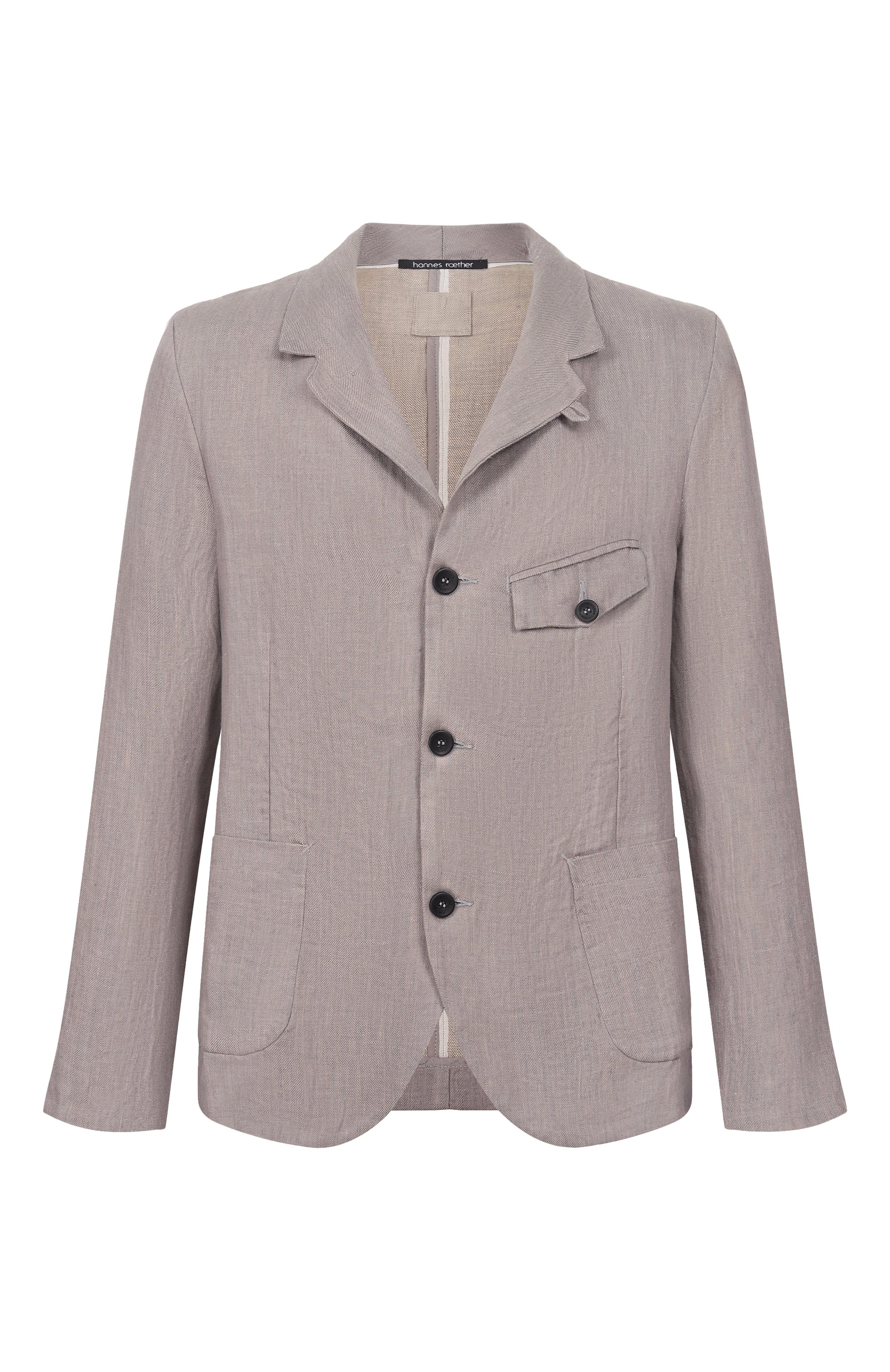 Льняной пиджак HANNES ROETHER, арт. PAR32D0NE.6048, фото 1