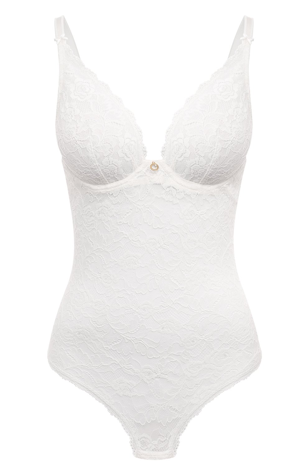 Боди AUBADE белого цвета по цене 22570 руб., арт. 2K86, фото 1 Боди AUBADE, арт. 2K86, фото 1