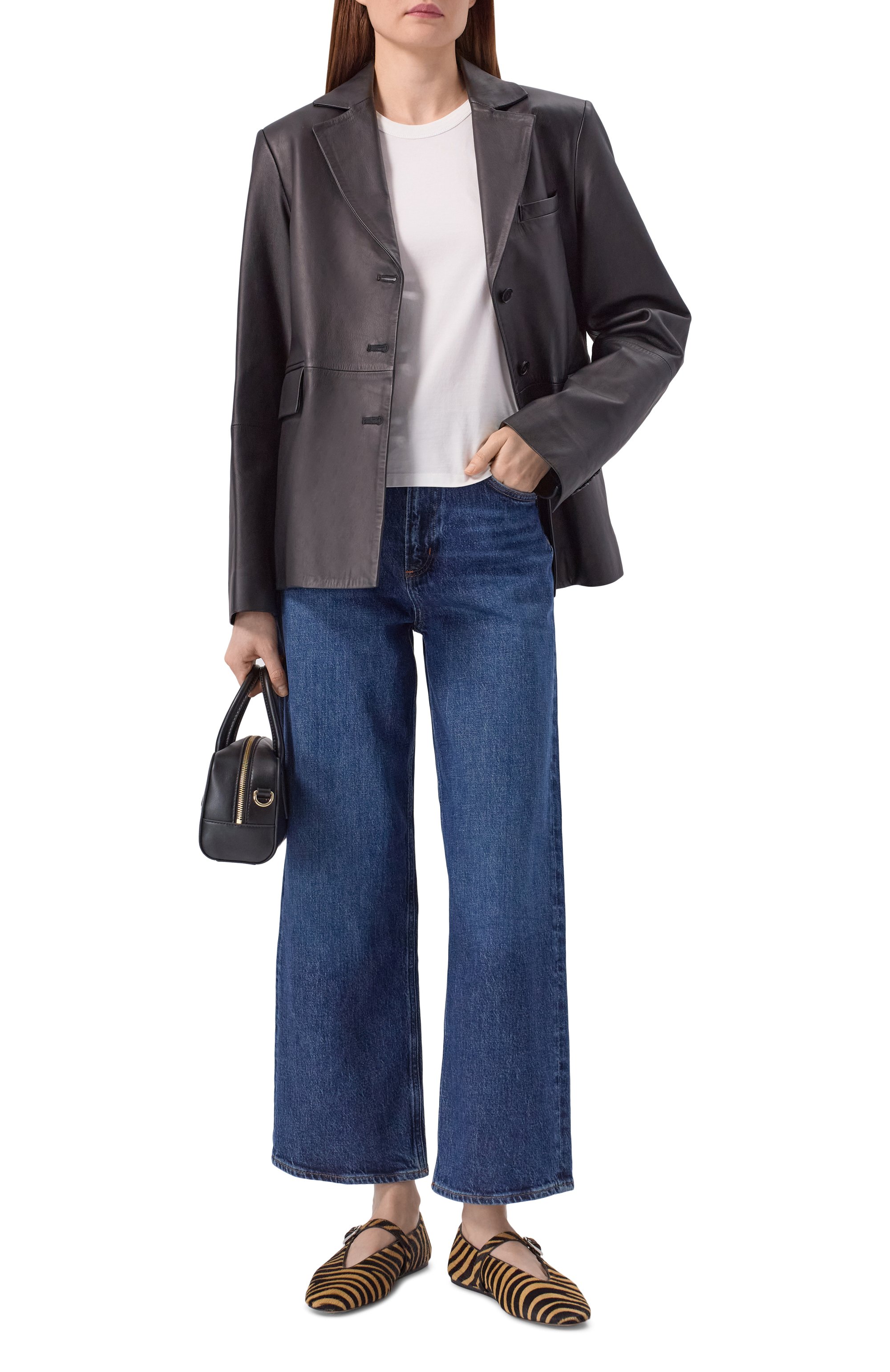 Кожаные балетки stella LE MONDE BERYL, арт. STE-P0N-ZEB, фото 3