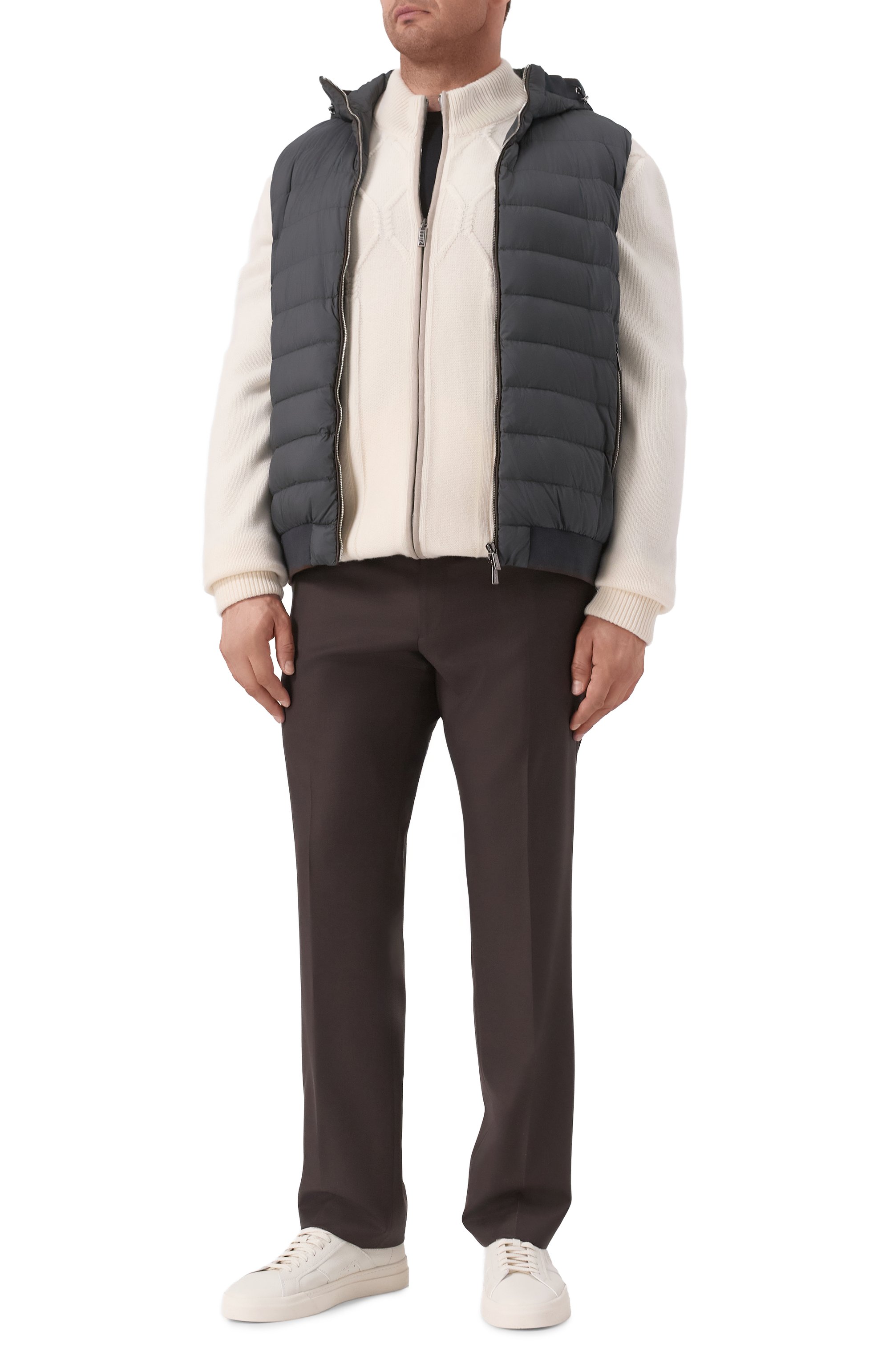 Кашемировый кардиган ZILLI, арт. KZMC01M0320VRHP00/64, фото 2