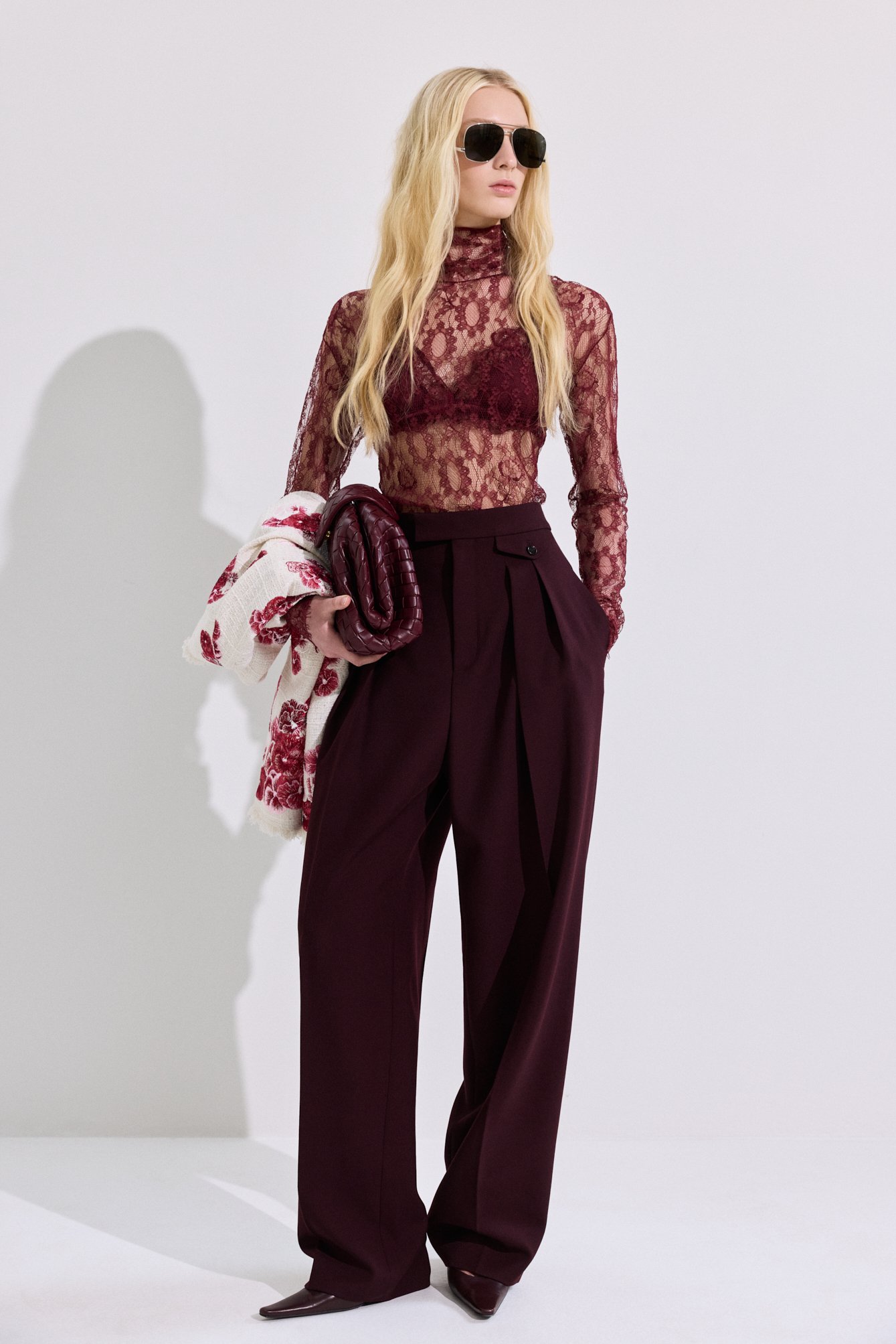 Кожаные туфли anne-marie 75 SAINT LAURENT, арт. 841183/AADF1, фото 7