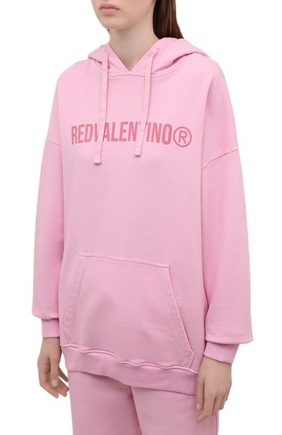 Хлопковое худи REDVALENTINO, арт. XR3MF09Q/6CW, фото 3