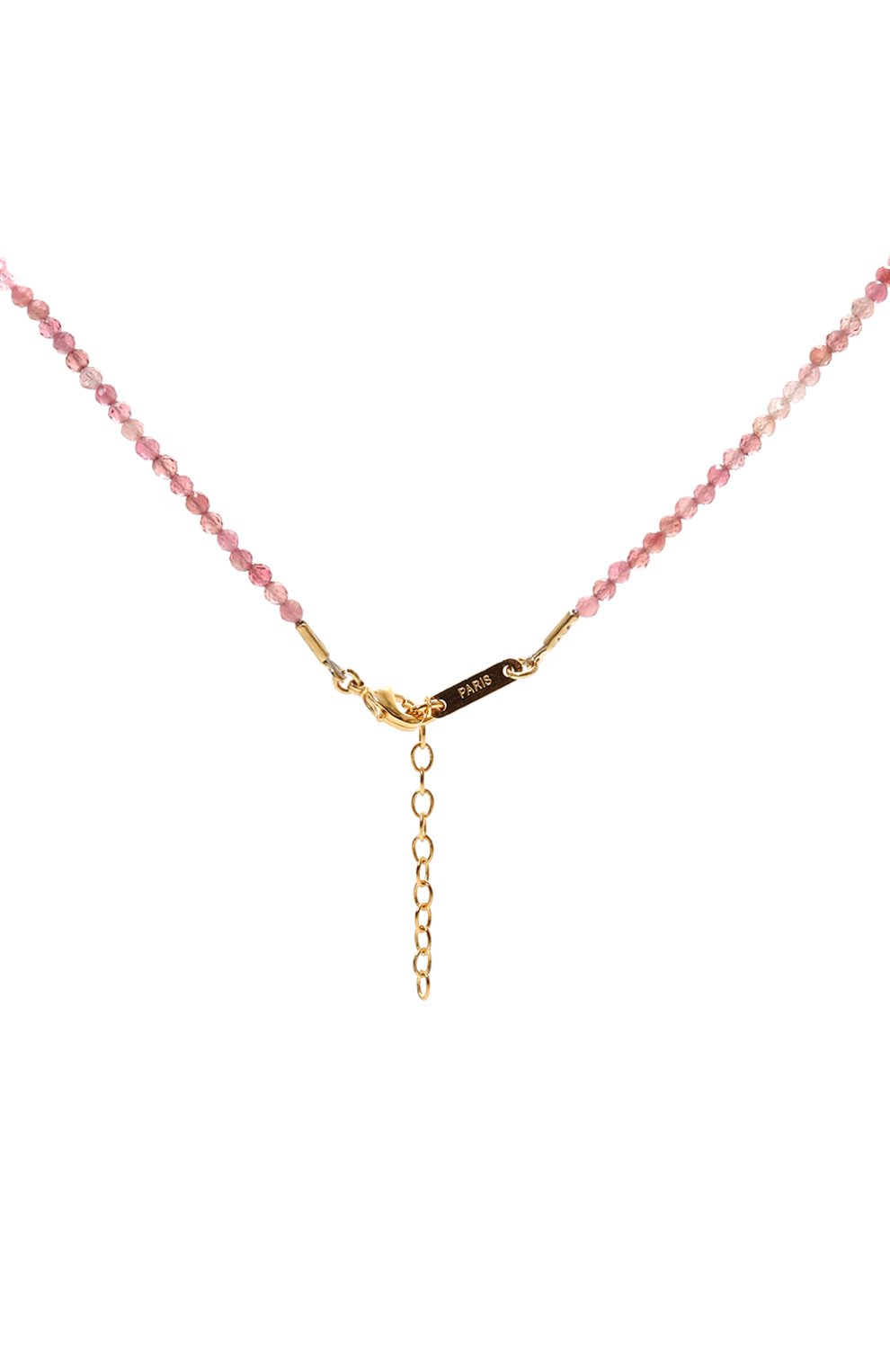 Колье HANKA_IN розового цвета по цене 16550 руб., арт. J0Y-CH-T0UR0-BIN-0.5M, фото 4 Колье HANKA_IN, арт. J0Y-CH-T0UR0-BIN-0.5M, фото 4