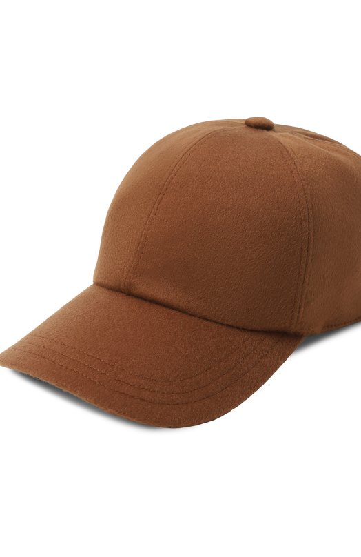 Кашемировая бейсболка Zilli CAP001M0322VZL000 Коричневый  CAP001M0322VZL000 Фото 3