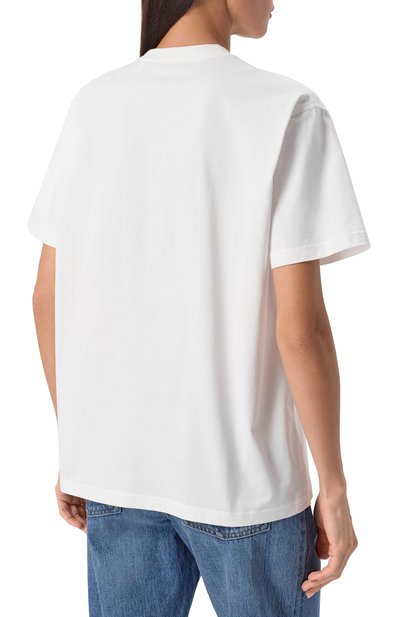 Хлопковая футболка BURBERRY, арт. 8103971, фото 4